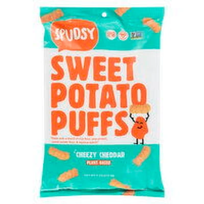 SPUDSY - Sweet Potato Puffs Cheesy Cheddar, 113 Gram