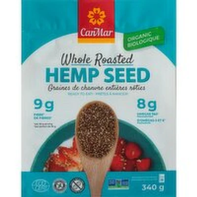 Canmar - Organic Whole Roasted Hemp Seed, 340 Gram