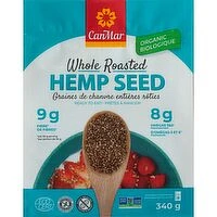 Canmar - Organic Whole Roasted Hemp Seed, 340 Gram
