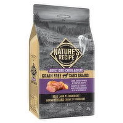 Nature's Recipe - Adult Dog Food - Lamb/Sweet Potato/Pumpkin, 1.8 Kilogram