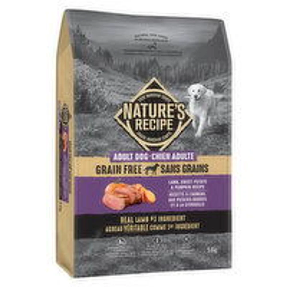 Nature's Recipe - Dry Dog Food - Lamb, Sweet Potato & Pumpkin, 5.4 Kilogram
