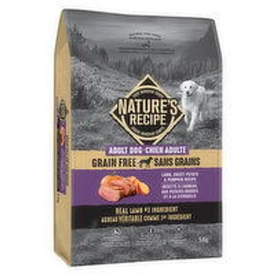 Nature's Recipe - Dry Dog Food - Lamb, Sweet Potato & Pumpkin, 5.4 Kilogram