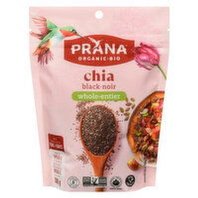 Prana - Organic Black Chia Seeds, 300 Gram