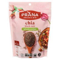 Prana - Organic Black Chia Seeds, 300 Gram