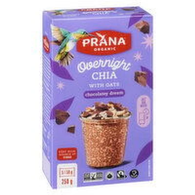 Prana - Overnight Chia Chocolatey Dream Organic, 5 Each