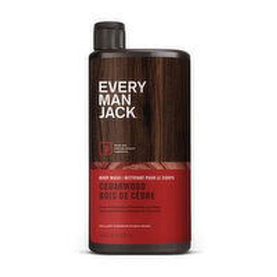 EVERY MAN JACK - Body Wash, Cedarwood, 500 Millilitre
