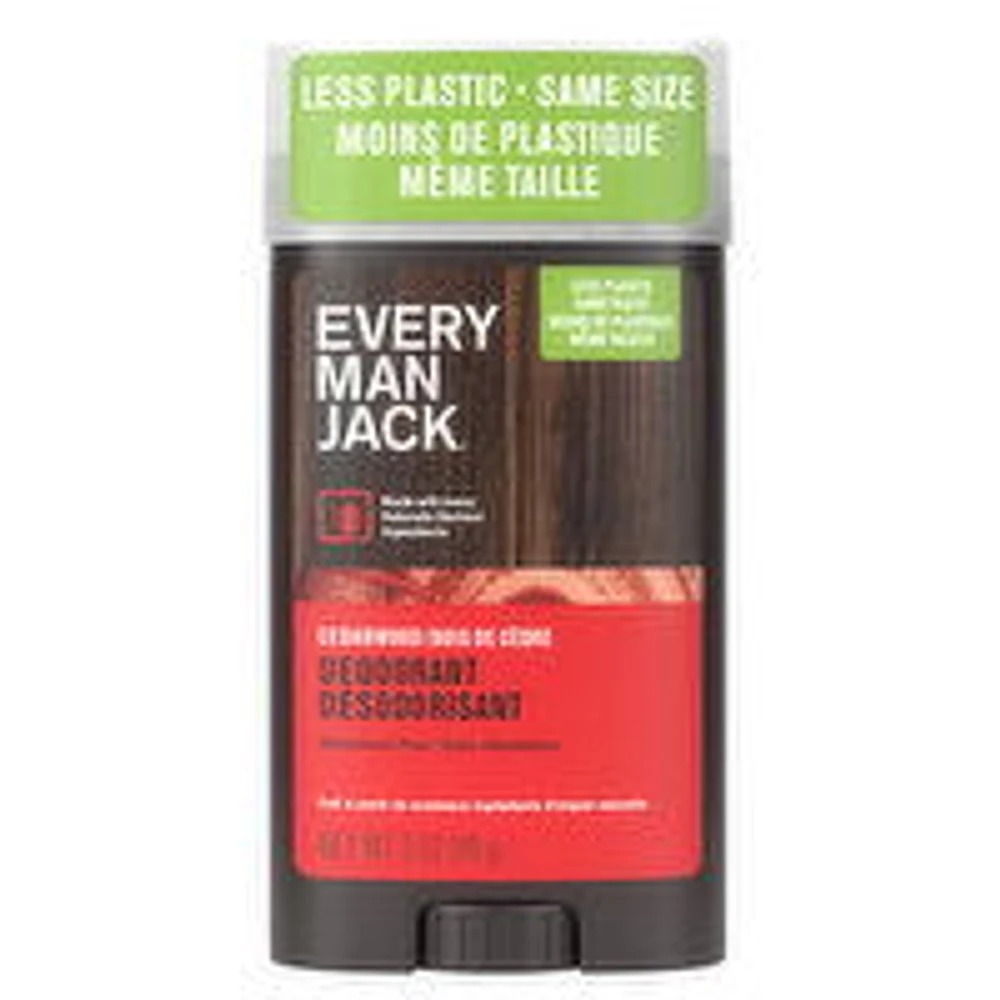 EVERY MAN JACK - Deodorant, Cedarwood, 85 Gram