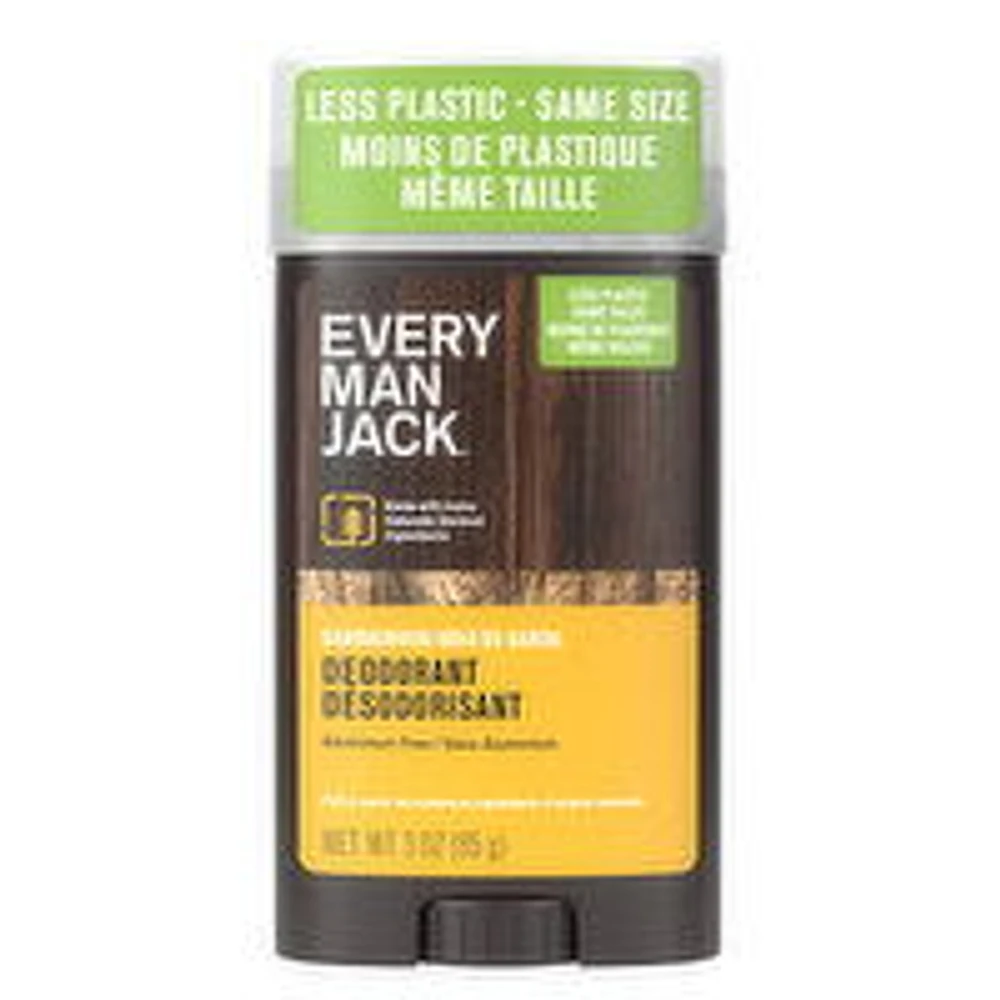 EVERY MAN JACK - Deodorant, Sandalwood, 85 Gram