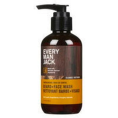 EVERY MAN JACK - Beard and Face Wash Sandalwood, 200 Millilitre