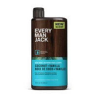 EVERY MAN JACK - Body Wash Coconut + Vanilla, 500 Millilitre