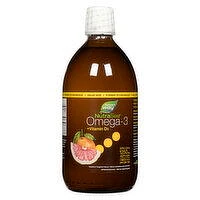 Nature's Way - Nutrasea+D Omega-3 - Grapefruit Tangerine, 500 Millilitre