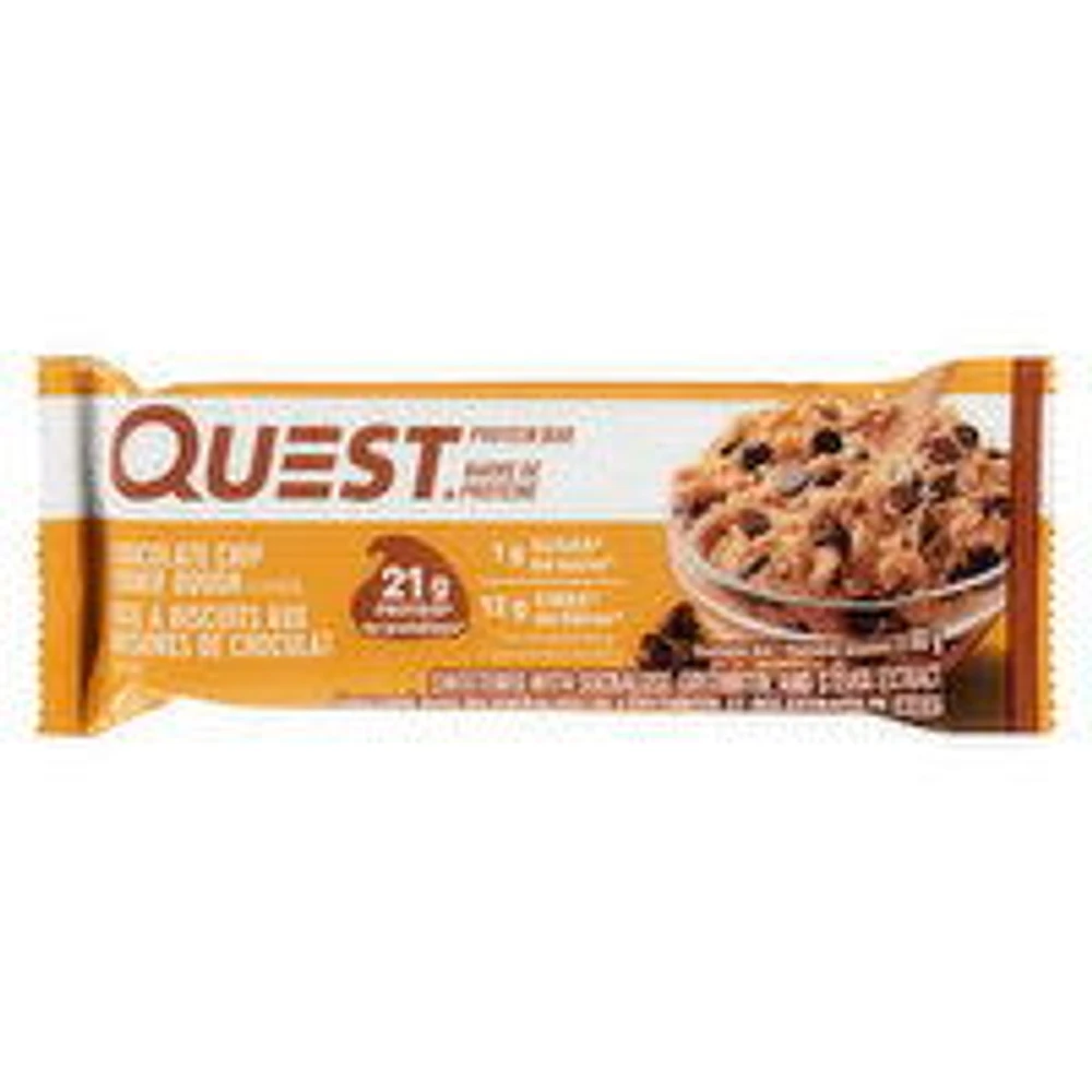 Quest - Protein Bar - Chocolate Chip Cookie Dough, 60 Gram