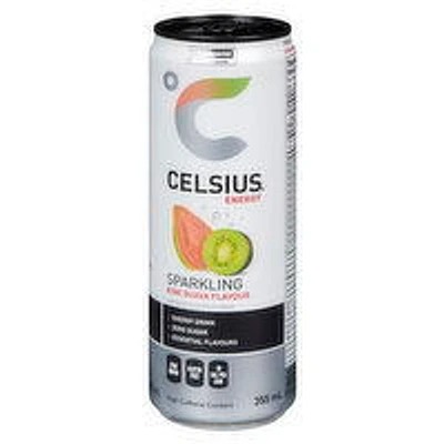 Celsius - Sparkling Energy Drink, Kiwi Guava, 355 Millilitre