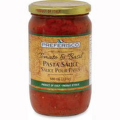 PREFERISCO - Tomato & Basil Pasta Sauce, 680 Millilitre