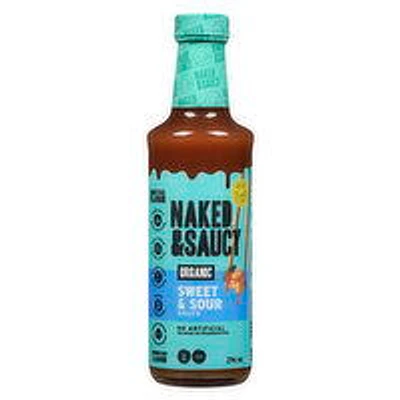 Naked & Saucy - Organic Sweet & Sour Sauce, 296 Millilitre