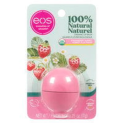 EOS - Lip Balm - Strawberry Sorbet, 7 Gram
