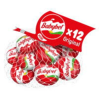 BABYBEL - Mini Original Firm Ripened Cheese, 12 Each