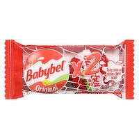 BABYBEL - Mini Semi-Soft Ripened Cheese, 2 Each