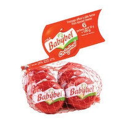 BABYBEL - Mini Original Firm Ripened Cheese, 6 Each