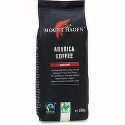 Mount Hagen - Organic Arabica Coffee Ground, 250 Gram