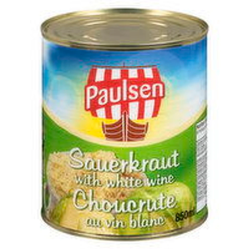 Paulsen - Sauerkraut with White Wine, 850 Millilitre