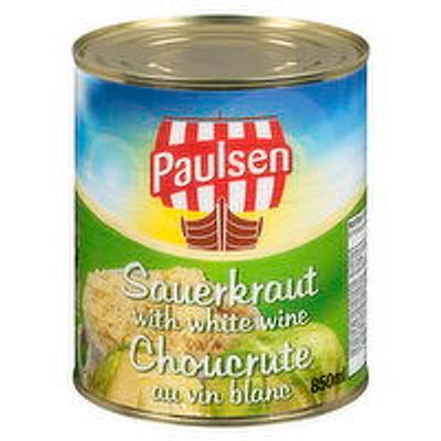 Paulsen - Sauerkraut with White Wine, 850 Millilitre