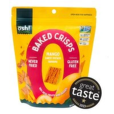 Osh! - Baked Crisps Mango Potato Bnana, 40 Gram