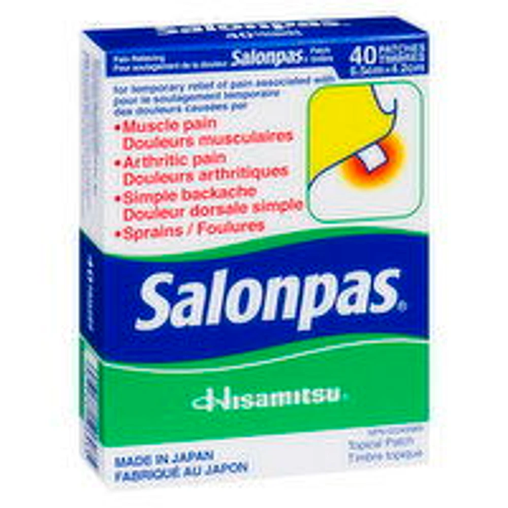 Salonpas - Pain Relieving Patch, 40 Each
