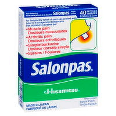 Salonpas - Pain Relieving Patch, 40 Each