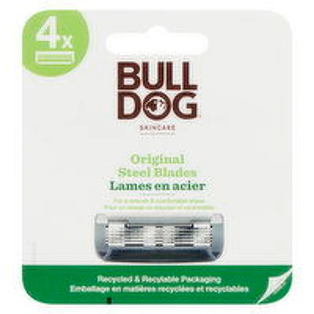 Bulldog - Original Blades for Men, 4 Each