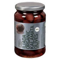 ILIADA - Organic Pitted Kalamata Olives, 370 Gram