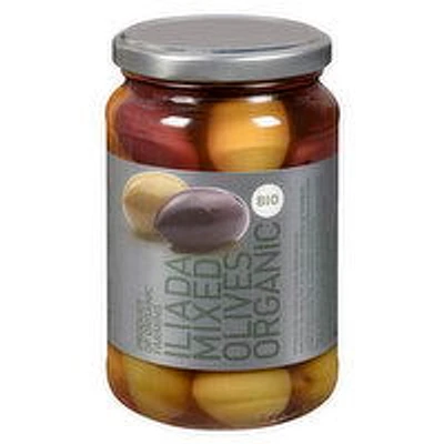 ILIADA - Organic Mixed Olives, 370 Gram