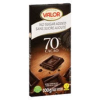Valor - Valor No Sugar 70% Dark Chocolate, 100 Gram