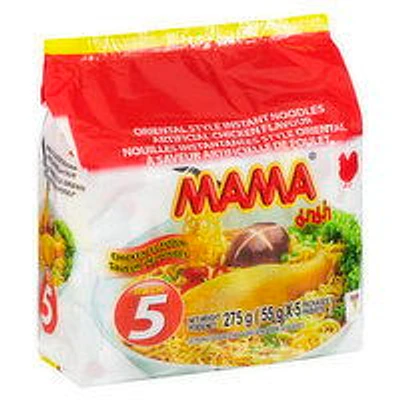 MAMA - Instant Noodles - Chicken, 5 Each