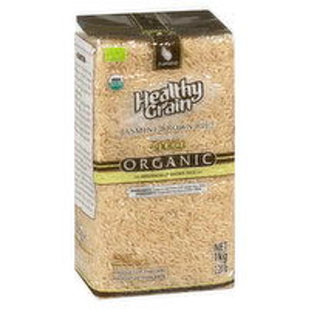 Sawat D - Healthy Grain Organic Jasmine Brown Rice, 1 Kilogram