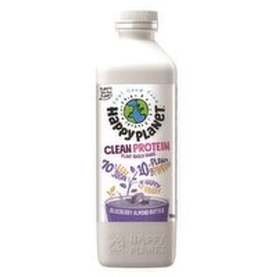 Happy Planet - Protein Smoothie, Blueberry Almond Butter, 900 Millilitre