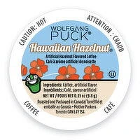 Wolfgang Puck - Coffee Pods, Hawaiian Hazelnut, Bulk, 1 Each