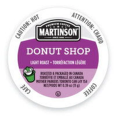 Martinson - Coffee Pods, Donut Shop, 1 Each