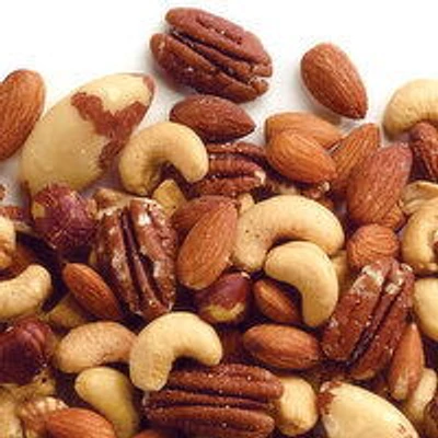Mixed Nuts - Roasted, No Salt, Bulk, 100 Gram