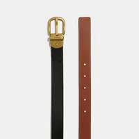 Harness Buckle Reversible Belt