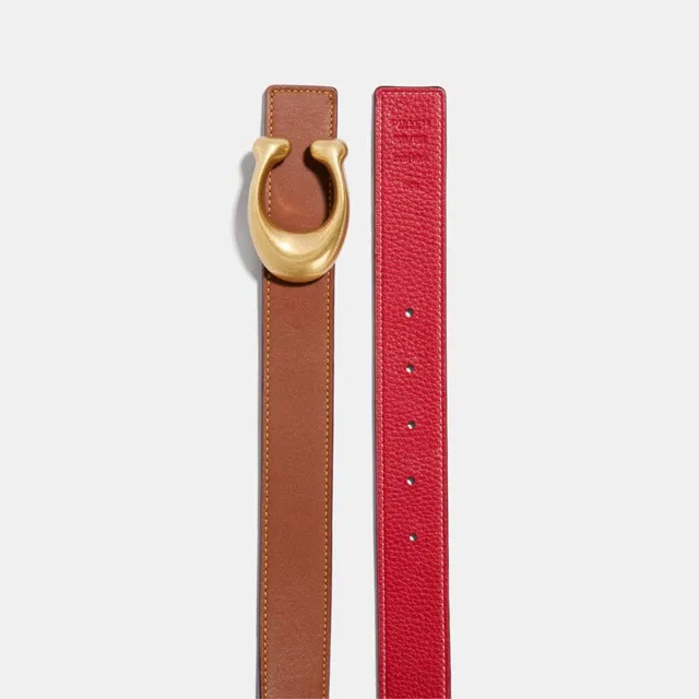 Sculpted C Buckle Cut To Size Reversible Belt, 40 Mm