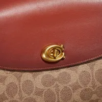 COACH Cassie 19 Signature Canvas Crossbody Bag