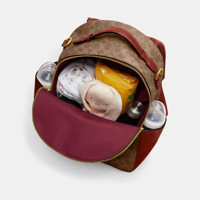 Baby Bag In Signature Canvas