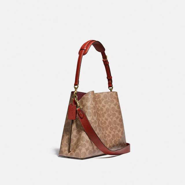 Coach Penn Shoulder Bag In Signature Canvas