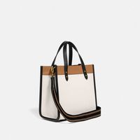 Field Tote 22 In Colorblock With Coach Badge