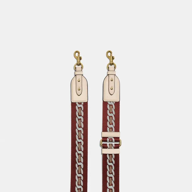 COACH®: Signature Link Chain Strap