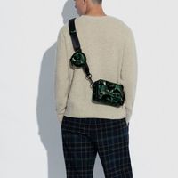 Charter Crossbody With Hybrid Pouch With Camo Print