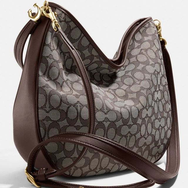 COACH SOFT TABBY SHOULDER BAG IN SIGNATURE JACQUARD –