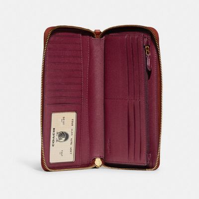 Continental Wallet In Signature Canvas