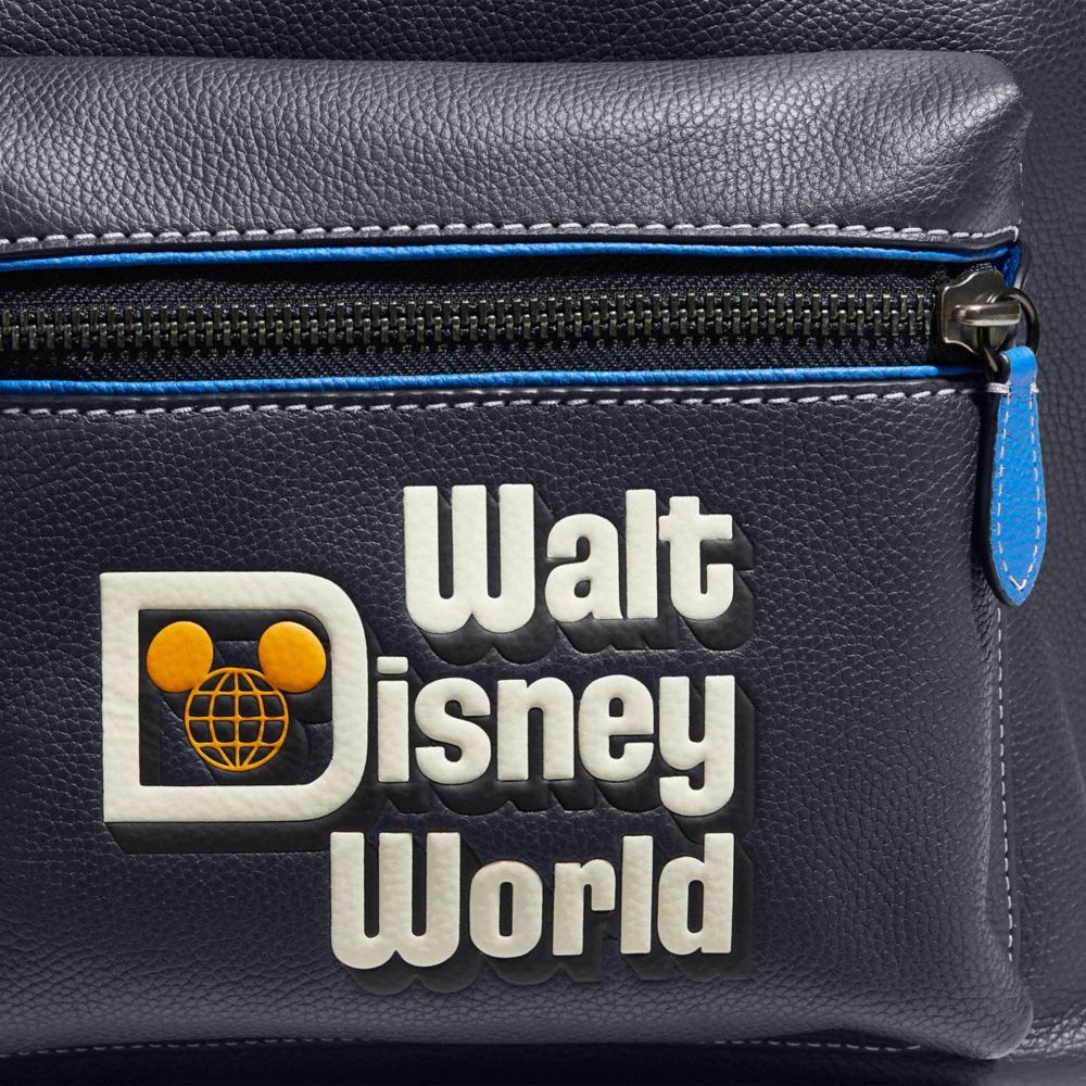Disney X Coach Charter Backpack With Walt Disney World Motif